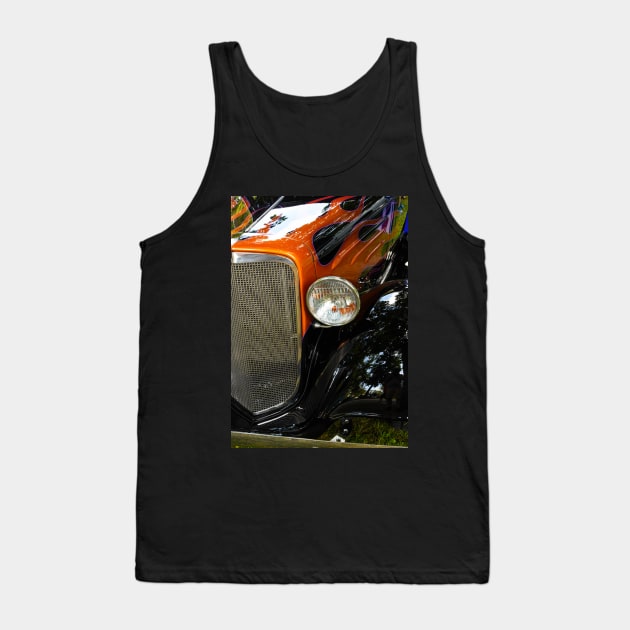 Hot rod flames and chrome. Tank Top by Steves-Pics